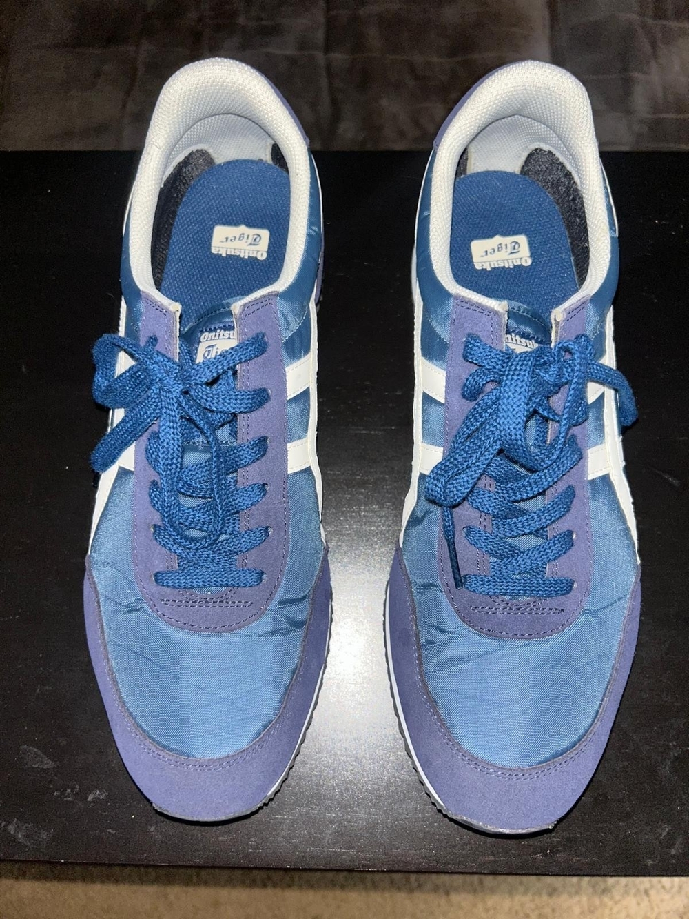 Men's Blue Asics Casual Running Sneakers